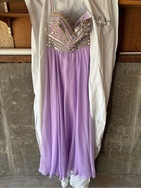 Madison James Lilac Evening Dress